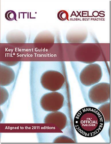 Key element guide ITIL service transition (Key Element Guide, Livres, Livres Autre, Envoi