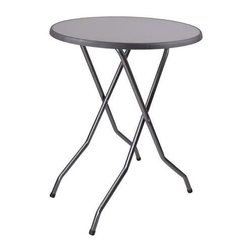 Inklapbare Statafel | BARCELONA | Hout/Staal | Grijs Blad |, Zakelijke goederen, Horeca | Keukenapparatuur, Nieuw in verpakking