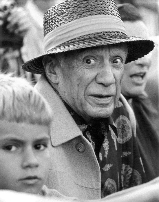 Hubertus Hierl (1940) - Pablo Picassos Augen (Fréjus -, Antiek en Kunst, Kunst | Designobjecten