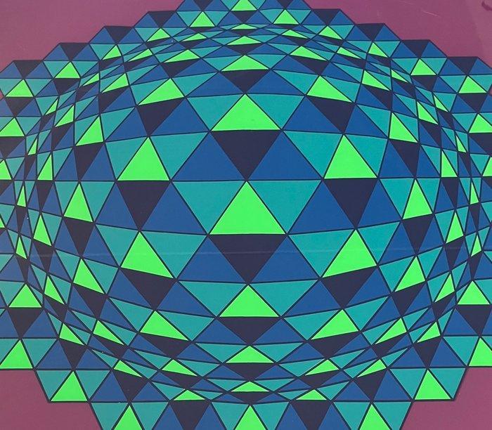 Victor Vasarely (1906-1997) - Driedimentionaal, Antiquités & Art, Antiquités | Autres Antiquités