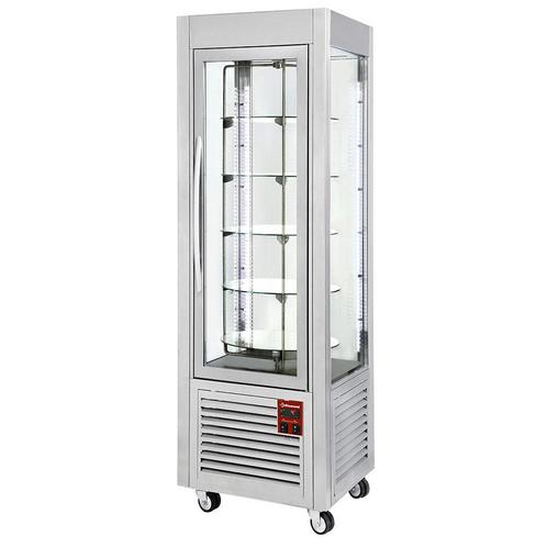 Gebaksvitrine | 360L | Grijs | +2°C/+10°C | 5 Schappen, Zakelijke goederen, Horeca | Keukenapparatuur, Nieuw in verpakking, Verzenden