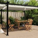 vidaXL Prieel met uittrekbaar dak 3x6 m aluminium, Tuin en Terras, Verzenden, Nieuw