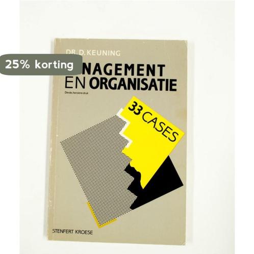 MANAGEMENT EN ORGANISATIE : 33CASES 9789020714197 KEUNING, Boeken, Schoolboeken, Gelezen, Verzenden