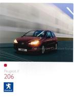 2003 PEUGEOT 206 BROCHURE FRANS, Boeken, Auto's | Folders en Tijdschriften, Nieuw