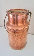 Melkkan - Koper, Messing - Roodkoperen melkbus, Antiek en Kunst