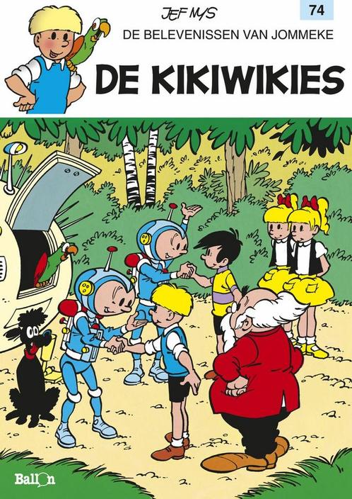 De Kikiwikies / De belevenissen van Jommeke / 74 Jef Nys, Livres, BD, Envoi