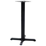 vidaXL Bistrotafelpoot 56x56x72 cm gietijzer zwart, Verzenden, Nieuw