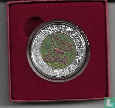 Oostenrijk 25 euro 2017 Microcosm, Postzegels en Munten, Munten | Europa | Euromunten, Losse munt, 5 euro, Goud, Zilver, Oostenrijk