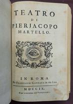 Pierjacopo Martello - Versi, Prose e Teatro - 1709-1710, Antiek en Kunst