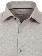 Venti Grijs Jerseyflex Overhemd Modern Fit 123963800-700, Vêtements | Hommes, T-shirts, Verzenden