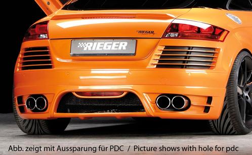 Rieger achterbumper | TT (8J): 09.06- - Coupé, Roadster | st, Auto-onderdelen, Carrosserie, Nieuw, Audi, Verzenden