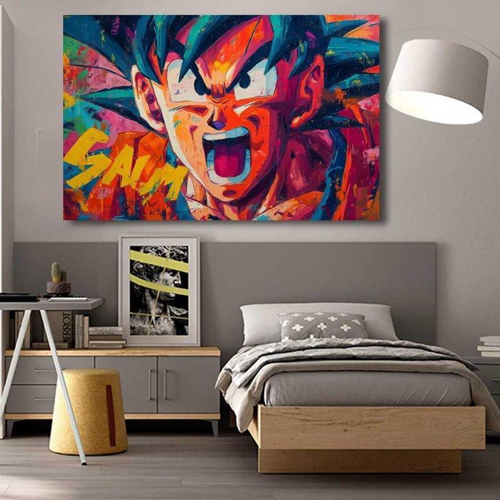 Canvas Fit - Alberto Ricardo - El Despertar de Goku”, Games en Spelcomputers, Spelcomputers | Overige Accessoires