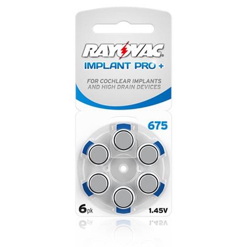 Rayovac 675 IMPLANT PRO+ Gehoorapparaat batterijen, Audio, Tv en Foto, Accu's en Batterijen, Nieuw, Verzenden