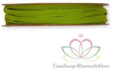 Koord Leder Groen 3 mm rol 10 meter, Hobby en Vrije tijd, Knutselen, Nieuw