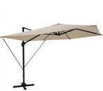 2dekans | LifeGoods Parasol - 300x300 cm - Kantelbaar - 7, Tuin en Terras, Ophalen of Verzenden, Nieuw