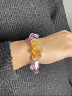 amethist en citrien armband- 105 g - (2), Verzamelen, Mineralen en Fossielen