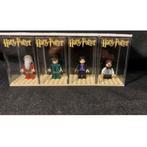 Lego - LEGO NEW 4x Harry Potter minifigure in display case