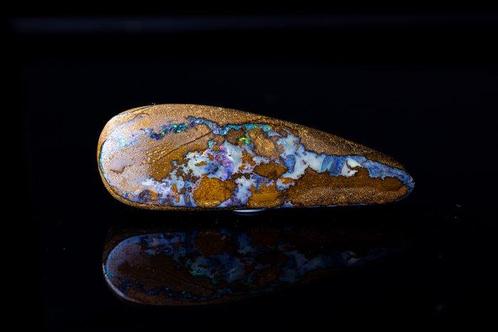 Superbe Opale Boulder - 37.85 ct – Australie Pièce taillée, Verzamelen, Mineralen en Fossielen