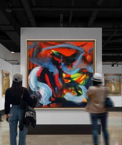 Pirminia - Soulflight, Antiek en Kunst, Kunst | Schilderijen | Modern