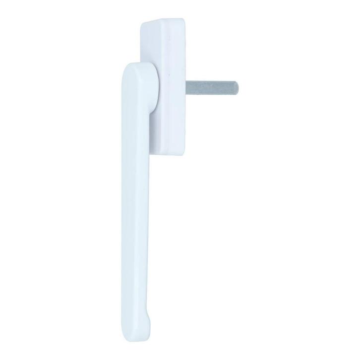 ODShop vlakke draaikiepgarnituur aluminium wit, Doe-het-zelf en Bouw, Hang- en Sluitwerk, Klink of Kruk, Nieuw, Overige materialen