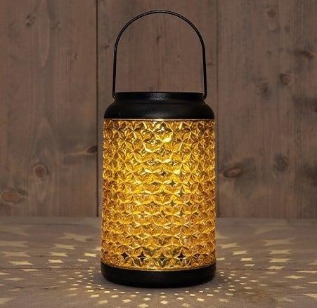 Solar lantern windlicht amber annas collection 12,5x12,5x20, Hobby & Loisirs créatifs, Bricolage