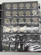 België. lot de petite monnaie en francs belges dans 3 album