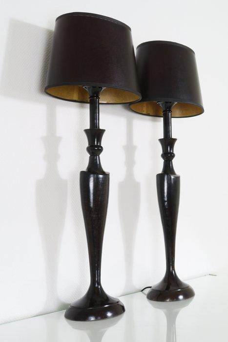 Set Hoge (68 cm) Chique Tafellampen - Jaren 80 - Lampe de, Maison & Meubles, Maison & Meubles | Autre