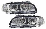 Xenon Look Koplampen met Angel Eyes voor BMW 3 Serie E46, Ophalen of Verzenden