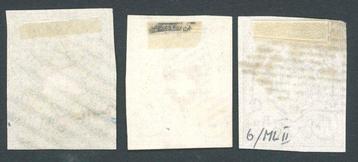 Suisse 1850/1852 - Marques fédérales - gest. 10 Rp Rayon II, beschikbaar voor biedingen