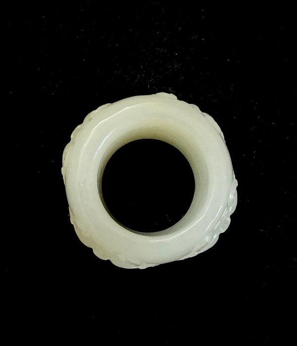 Duim ring - Nefriet Jade - China - 21e eeuw, Antiquités & Art, Antiquités | Autres Antiquités