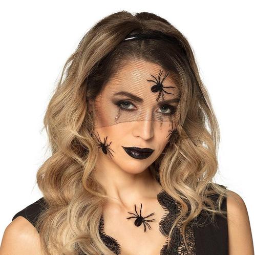 Halloween Schminkset Zwarte Weduwe, Hobby en Vrije tijd, Feestartikelen, Nieuw, Verzenden