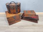 Kist - Hout - 4 Betoverende Kisten