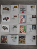 België - Partij / verzameling van 600 FDCs in een doos., Gestempeld