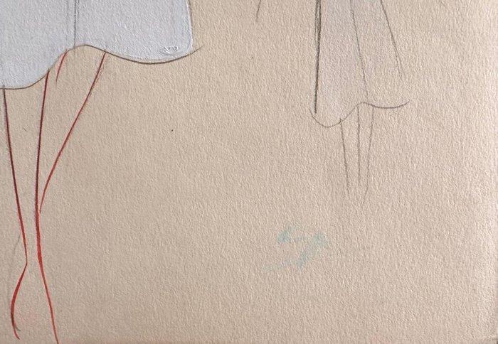 Pierre Cardin (1922), Attribué à - La Parisienne: Costume, Antiquités & Art, Art | Peinture | Classique