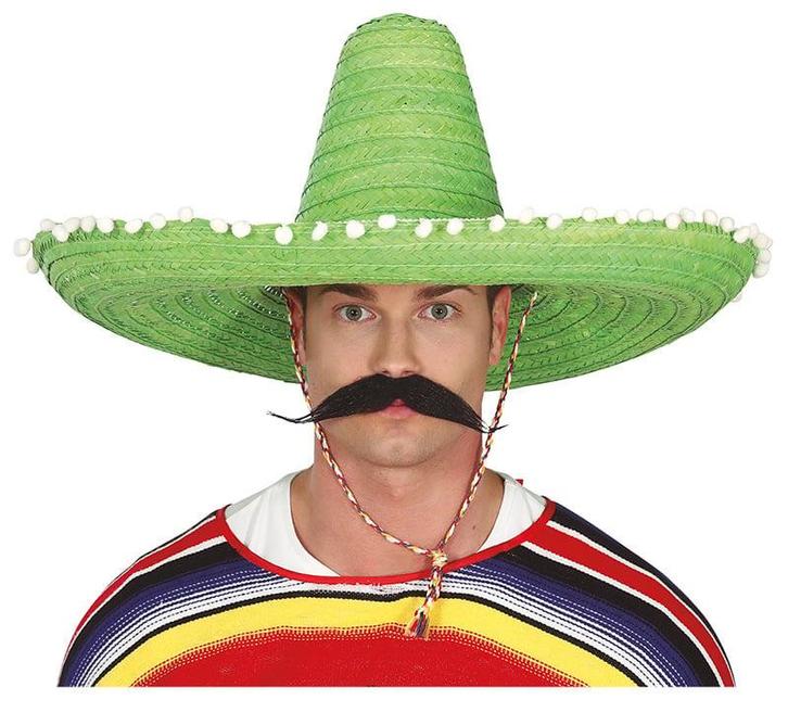 Sombrero Groen 60cm, Hobby en Vrije tijd, Feestartikelen, Nieuw, Verzenden