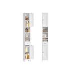 Smalle Badkamerkast Hoog | Retour Deal - 40% Korting!, (Half)hoge kast, Minder dan 50 cm, Verzenden, Nieuw