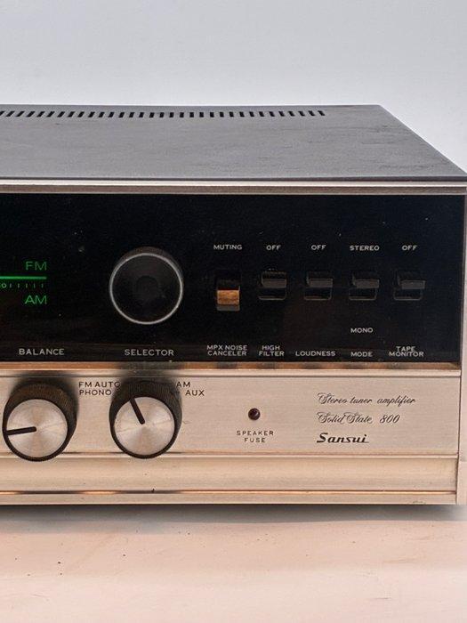 Sansui - Solid State 800 Solid state stereo receiver, Audio, Tv en Foto, Radio's