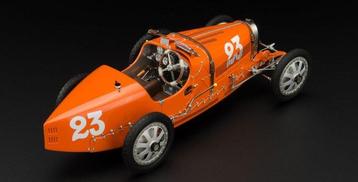 CMC 1:18 - Voiture de sport miniature - CMC - Bugatti - T35