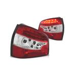 FEUX ARRIÈRE POUR A3 8L 96-03 LED ROUGE CHROMÉ, Auto-onderdelen, Verzenden, Nieuw