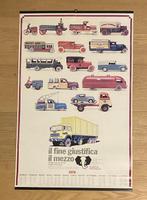 Inconnu - affiche jouets et camions - Jaren 1980, Antiek en Kunst