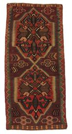 Vieux kilim fin russe - Kelim - 263 cm - 126 cm, Huis en Inrichting, Nieuw