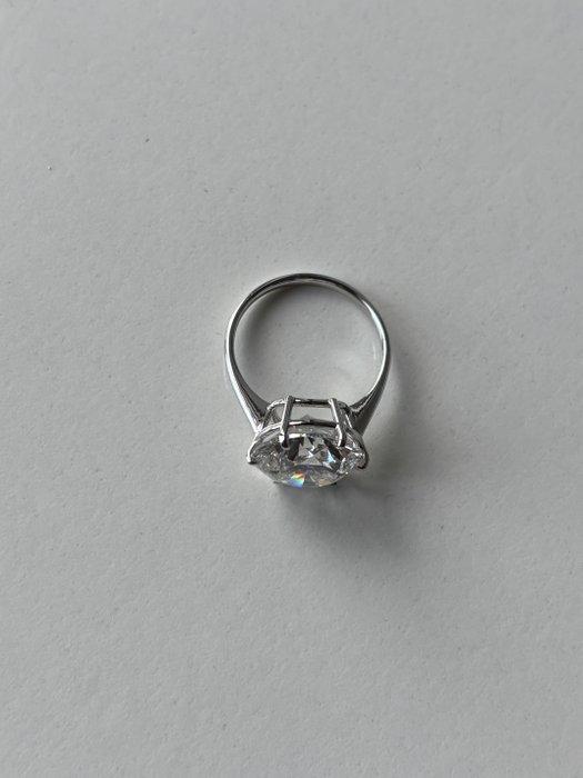 Zonder Minimumprijs - Verlovingsring - 18 karaat Witgoud -, Handtassen en Accessoires, Antieke sieraden