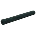 vidaXL Kippengaas 25x1,2 m staal met PVC coating groen, Tuin en Terras, Verzenden, Nieuw