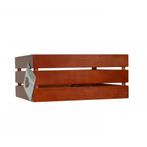 Uneik Houten Fietskrat – Duurzaam & Stijlvol (43 × 33 × 19, Ophalen of Verzenden, Nieuw