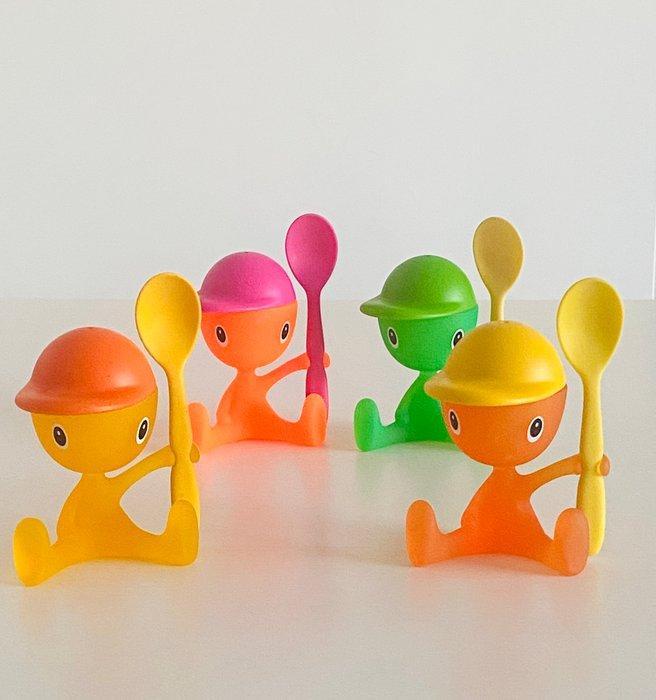 Alessi - Stefano Giovannoni - Eierdopje (4) - Cico -, Antiek en Kunst, Antiek | Meubels | Stoelen en Sofa's