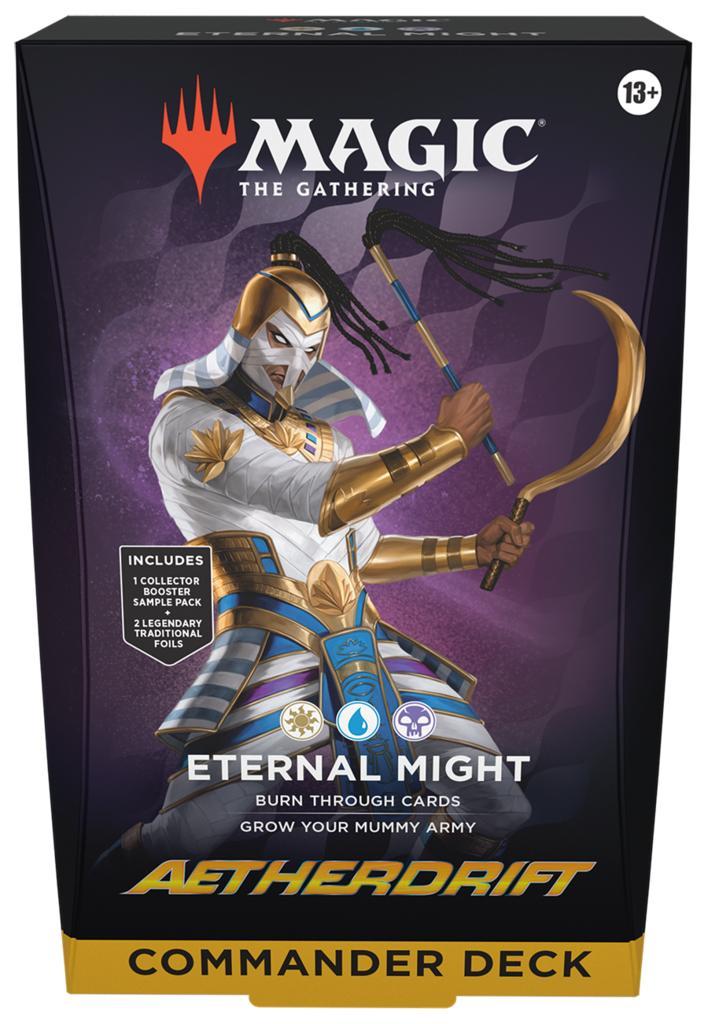Magic: The Gathering - Aetherdrift Eternal Might Commander D, Hobby & Loisirs créatifs, Jeux de cartes à collectionner | Magic the Gathering
