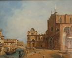 Scuola Italiana (XIX-XX), da Canaletto - Venezia, Campo San, Antiek en Kunst