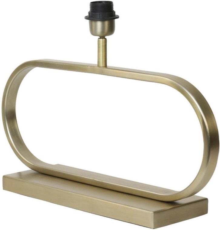 2dekans | Light & Living Tafellamp Jamiro 27cm - Lichtgoud, Auto-onderdelen, Interieur en Bekleding, Ophalen of Verzenden