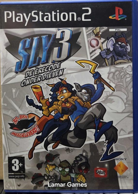 SLY 3 Honour among thieves (ps2 used game), Consoles de jeu & Jeux vidéo, Jeux | Sony PlayStation 2, Enlèvement ou Envoi