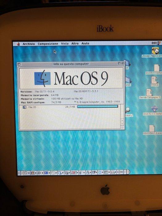 Apple iBook G3 Clamshell Graphite — Fully Working -, Games en Spelcomputers, Spelcomputers | Overige Accessoires